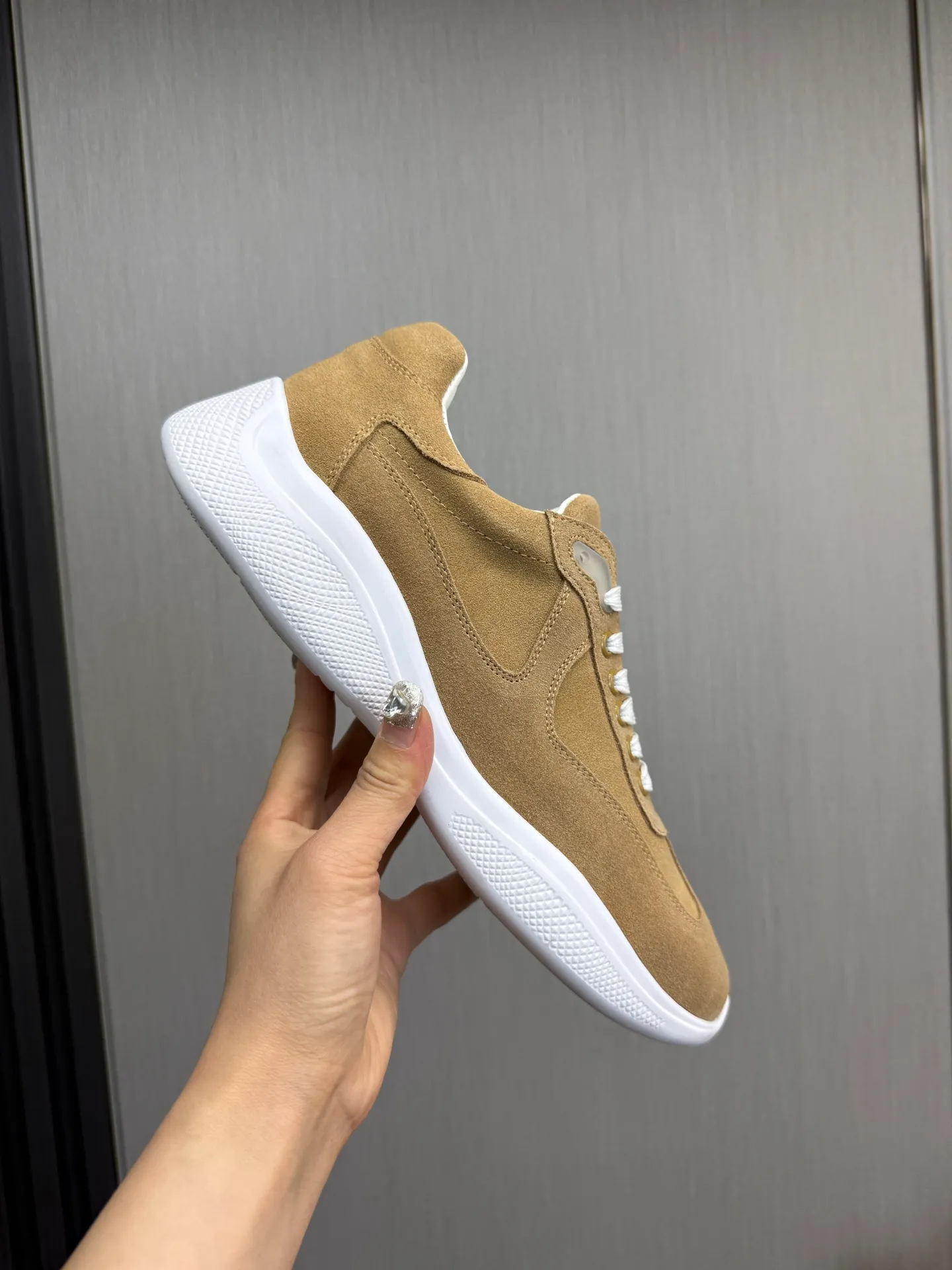 Men's shoes 💰540💰 [PRADA] Men's shoes are popular in the counter, official website is synchronized, 1 high-quality shipment ✔️Original frosted cowhide + cowhide lining, 1🆚1 replica, original sole, 38-45 (45 customized, non-refundable)